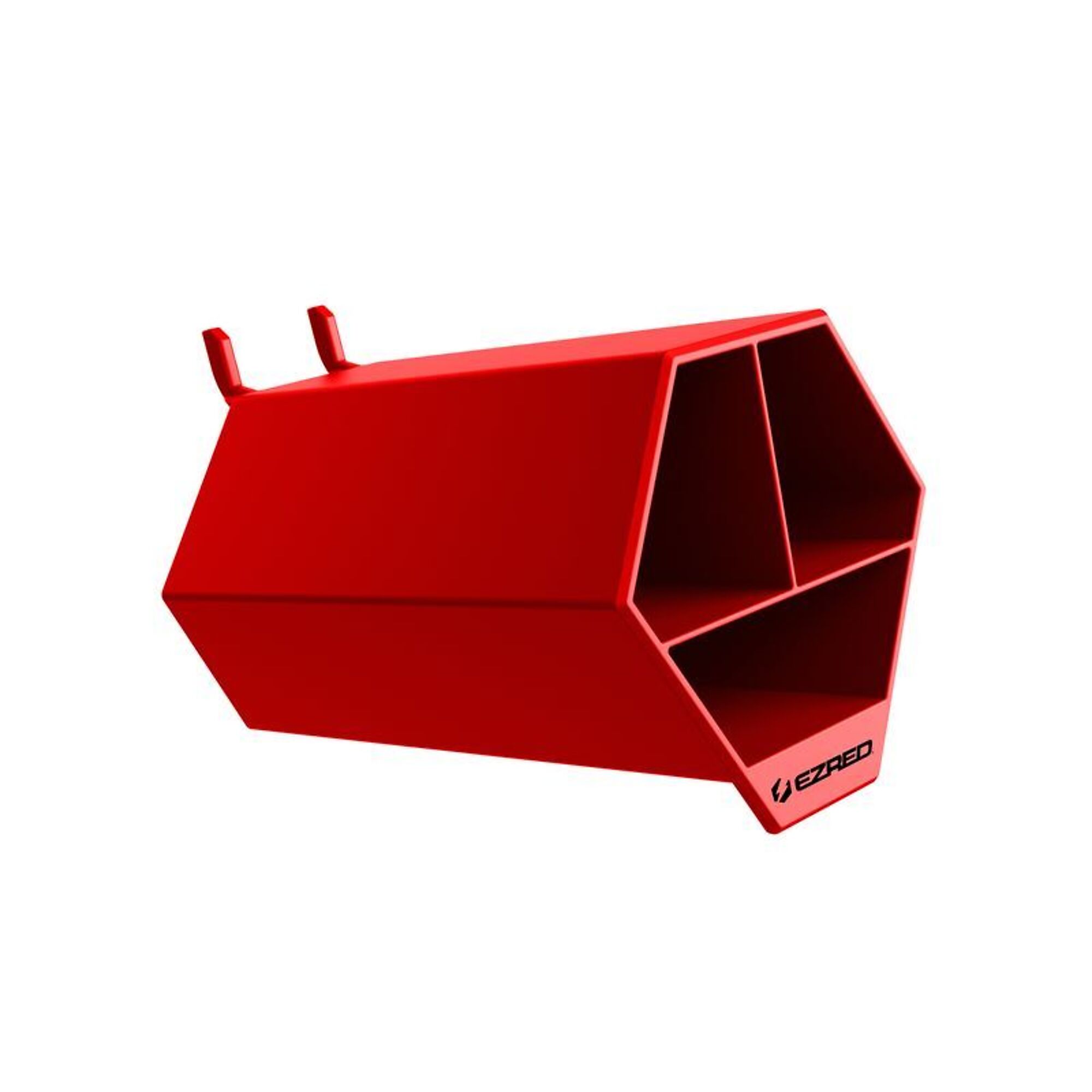 EZRED Accessory Holder stores pens, knives & more on pegboard